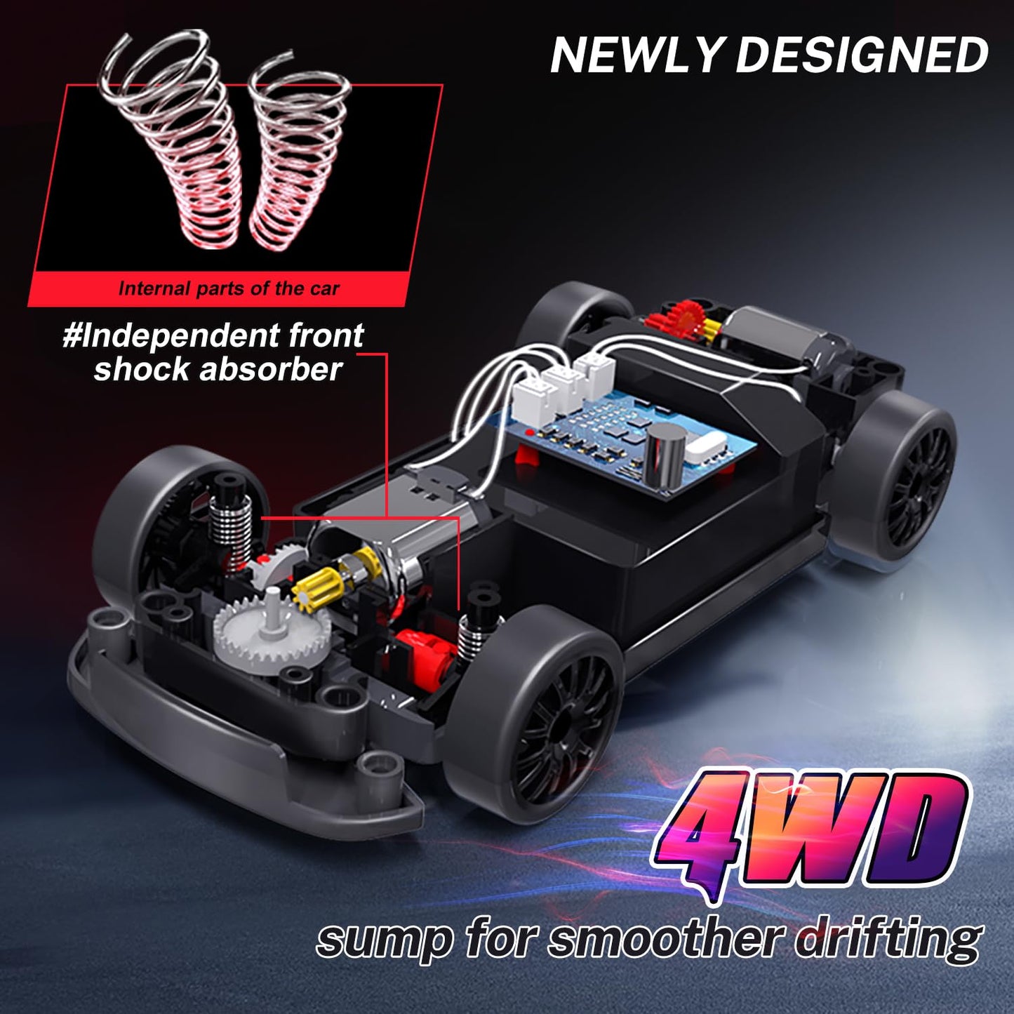 AshCar R9X 1:24 Drift RC car