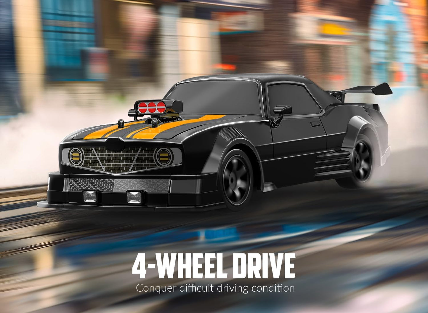 AshCar R6Q 1:24 Drift RC Car